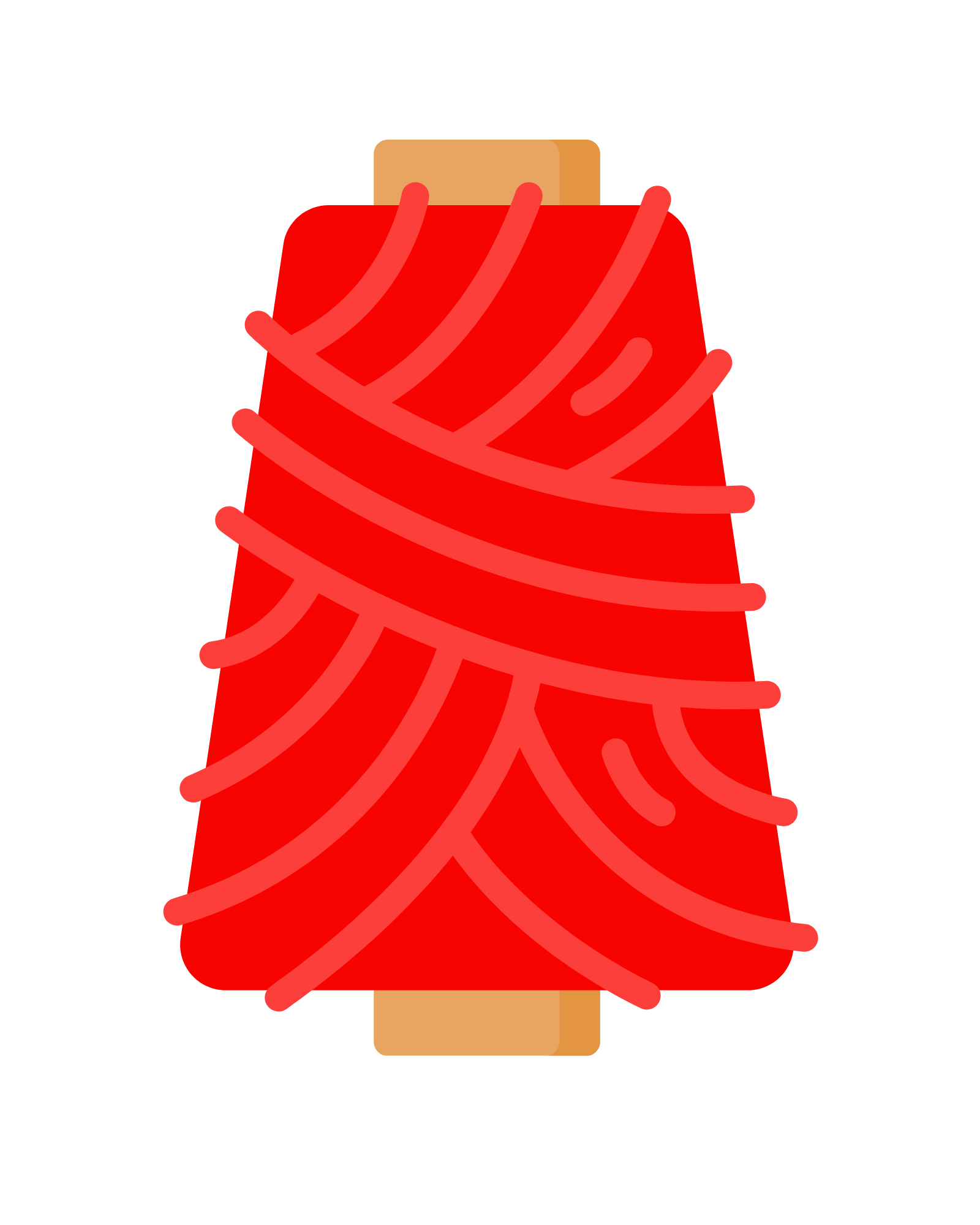 1947 Fls Orange Pink